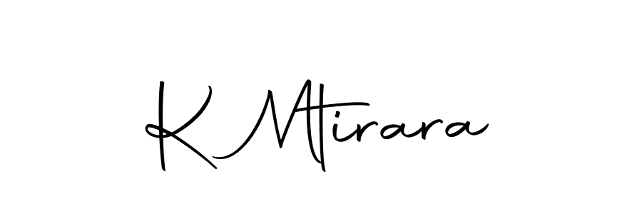 Design your own signature with our free online signature maker. With this signature software, you can create a handwritten (Autography-DOLnW) signature for name K Mtirara. K Mtirara signature style 10 images and pictures png