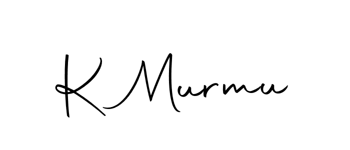K Murmu stylish signature style. Best Handwritten Sign (Autography-DOLnW) for my name. Handwritten Signature Collection Ideas for my name K Murmu. K Murmu signature style 10 images and pictures png