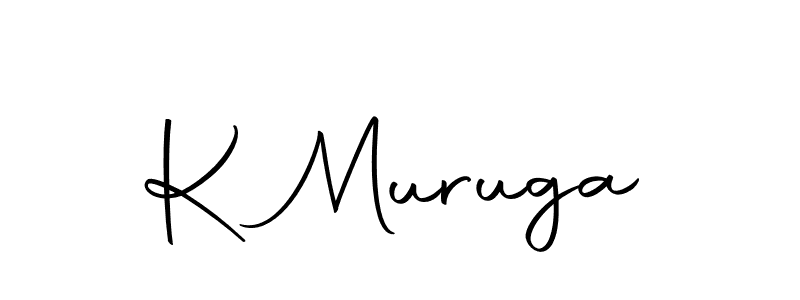 How to make K Muruga name signature. Use Autography-DOLnW style for creating short signs online. This is the latest handwritten sign. K Muruga signature style 10 images and pictures png
