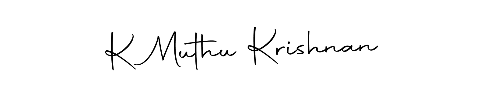 How to make K Muthu Krishnan signature? Autography-DOLnW is a professional autograph style. Create handwritten signature for K Muthu Krishnan name. K Muthu Krishnan signature style 10 images and pictures png
