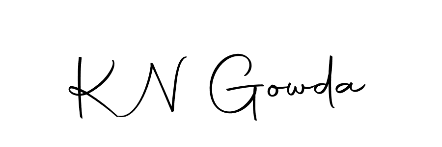 How to make K N Gowda signature? Autography-DOLnW is a professional autograph style. Create handwritten signature for K N Gowda name. K N Gowda signature style 10 images and pictures png