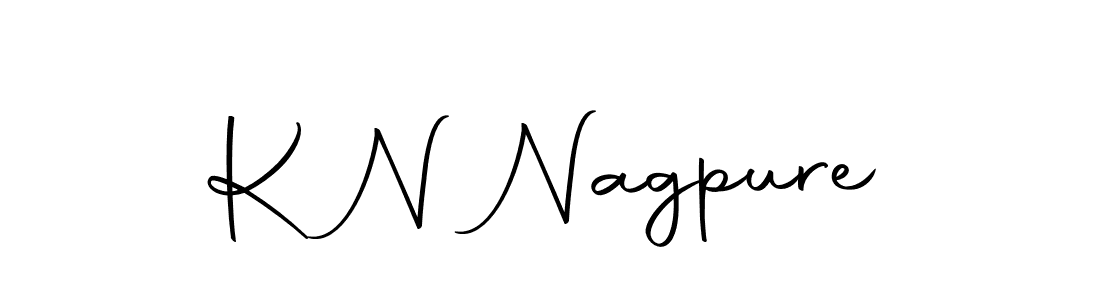 Make a beautiful signature design for name K N Nagpure. Use this online signature maker to create a handwritten signature for free. K N Nagpure signature style 10 images and pictures png