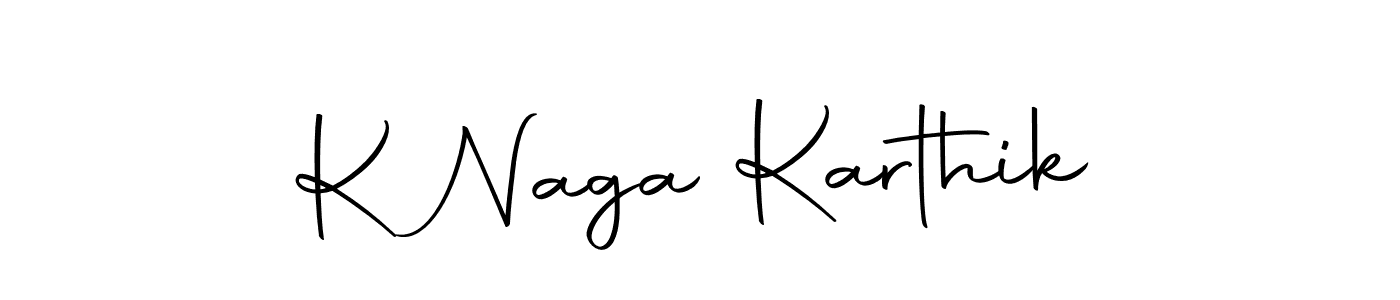 Make a beautiful signature design for name K Naga Karthik. With this signature (Autography-DOLnW) style, you can create a handwritten signature for free. K Naga Karthik signature style 10 images and pictures png