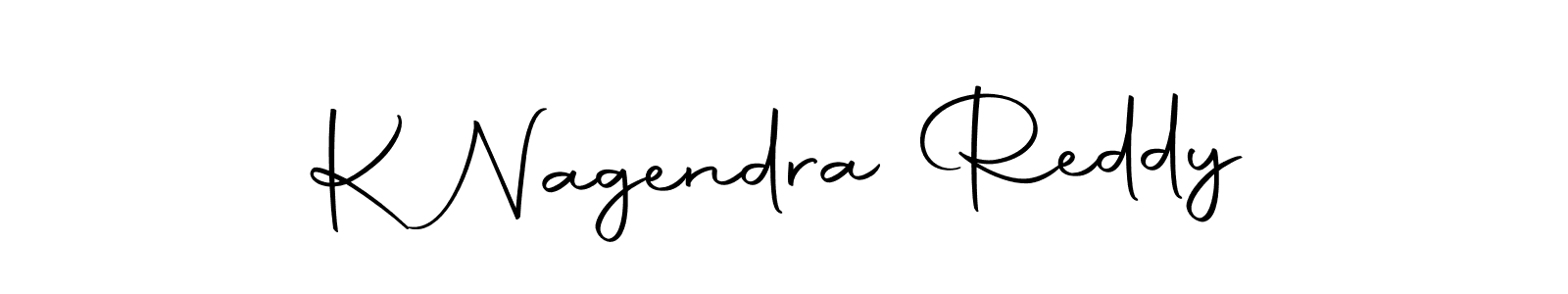 Use a signature maker to create a handwritten signature online. With this signature software, you can design (Autography-DOLnW) your own signature for name K Nagendra Reddy. K Nagendra Reddy signature style 10 images and pictures png