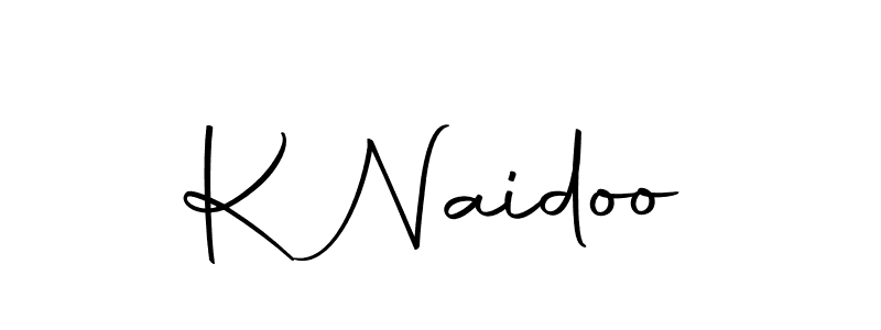 Use a signature maker to create a handwritten signature online. With this signature software, you can design (Autography-DOLnW) your own signature for name K Naidoo. K Naidoo signature style 10 images and pictures png