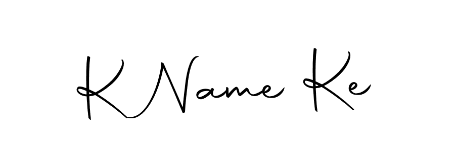Create a beautiful signature design for name K Name Ke. With this signature (Autography-DOLnW) fonts, you can make a handwritten signature for free. K Name Ke signature style 10 images and pictures png