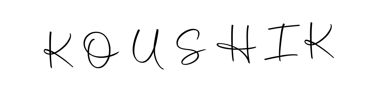 Make a beautiful signature design for name K O U S H I K. Use this online signature maker to create a handwritten signature for free. K O U S H I K signature style 10 images and pictures png