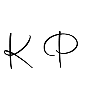 How to make K P signature? Autography-DOLnW is a professional autograph style. Create handwritten signature for K P name. K P signature style 10 images and pictures png