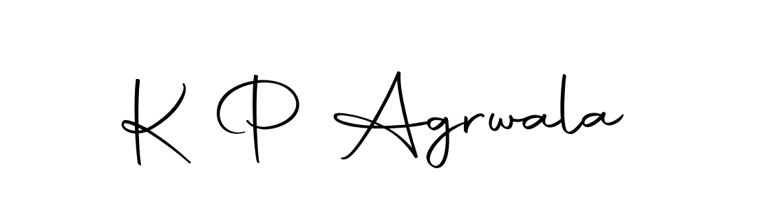 Make a beautiful signature design for name K P Agrwala. Use this online signature maker to create a handwritten signature for free. K P Agrwala signature style 10 images and pictures png