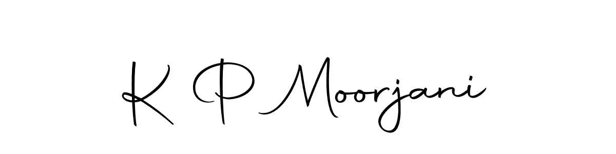 The best way (Autography-DOLnW) to make a short signature is to pick only two or three words in your name. The name K P Moorjani include a total of six letters. For converting this name. K P Moorjani signature style 10 images and pictures png