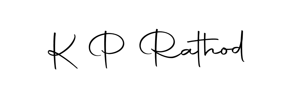 Make a beautiful signature design for name K P Rathod. Use this online signature maker to create a handwritten signature for free. K P Rathod signature style 10 images and pictures png