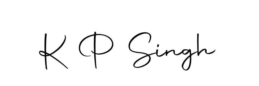 Make a beautiful signature design for name K P Singh. With this signature (Autography-DOLnW) style, you can create a handwritten signature for free. K P Singh signature style 10 images and pictures png