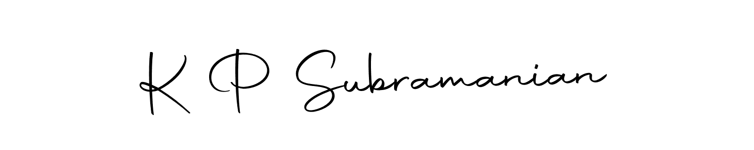 Here are the top 10 professional signature styles for the name K P Subramanian. These are the best autograph styles you can use for your name. K P Subramanian signature style 10 images and pictures png