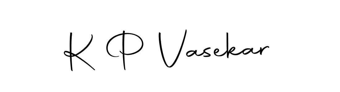 How to make K P Vasekar signature? Autography-DOLnW is a professional autograph style. Create handwritten signature for K P Vasekar name. K P Vasekar signature style 10 images and pictures png