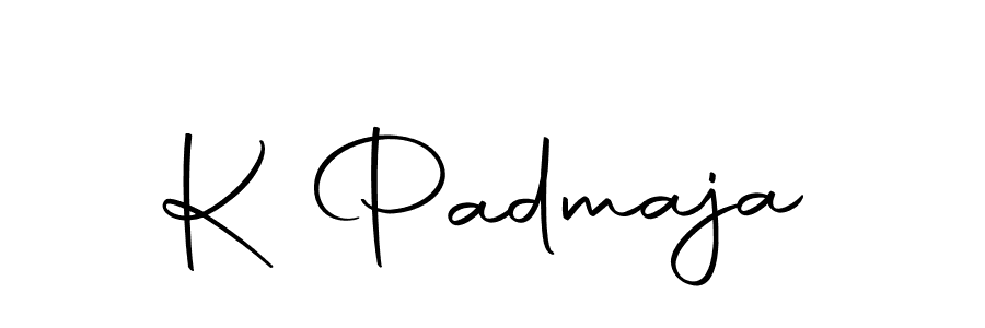 Make a beautiful signature design for name K Padmaja. Use this online signature maker to create a handwritten signature for free. K Padmaja signature style 10 images and pictures png