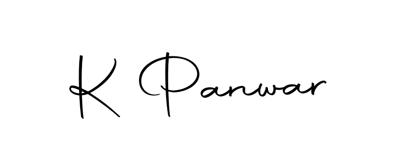 How to make K Panwar name signature. Use Autography-DOLnW style for creating short signs online. This is the latest handwritten sign. K Panwar signature style 10 images and pictures png