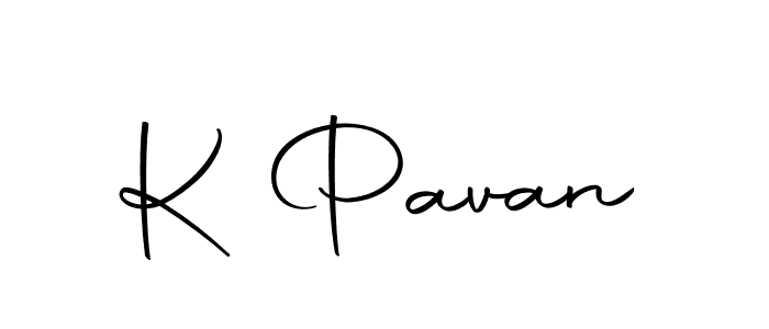 K Pavan stylish signature style. Best Handwritten Sign (Autography-DOLnW) for my name. Handwritten Signature Collection Ideas for my name K Pavan. K Pavan signature style 10 images and pictures png