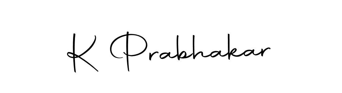 if you are searching for the best signature style for your name K Prabhakar. so please give up your signature search. here we have designed multiple signature styles  using Autography-DOLnW. K Prabhakar signature style 10 images and pictures png