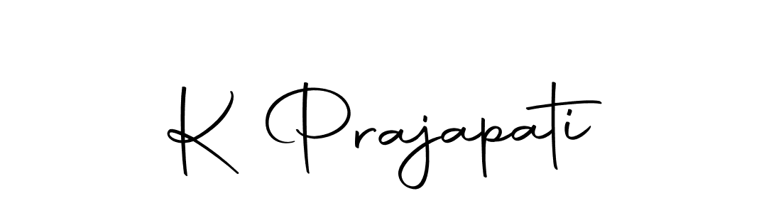How to make K Prajapati signature? Autography-DOLnW is a professional autograph style. Create handwritten signature for K Prajapati name. K Prajapati signature style 10 images and pictures png