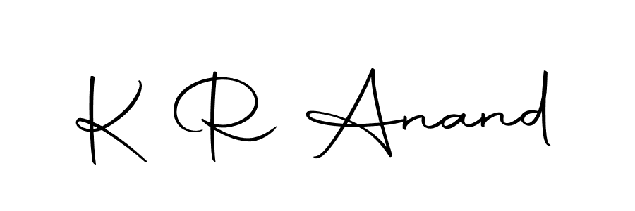 Once you've used our free online signature maker to create your best signature Autography-DOLnW style, it's time to enjoy all of the benefits that K R Anand name signing documents. K R Anand signature style 10 images and pictures png