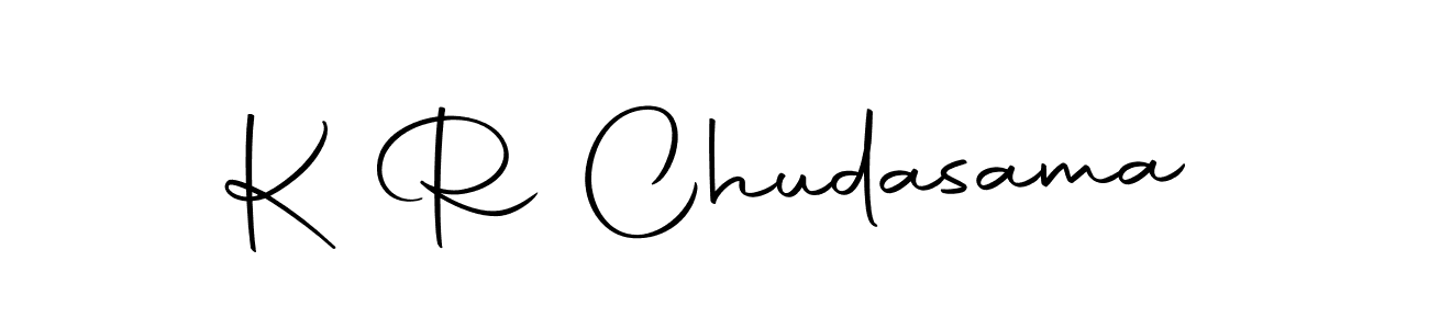 It looks lik you need a new signature style for name K R Chudasama. Design unique handwritten (Autography-DOLnW) signature with our free signature maker in just a few clicks. K R Chudasama signature style 10 images and pictures png