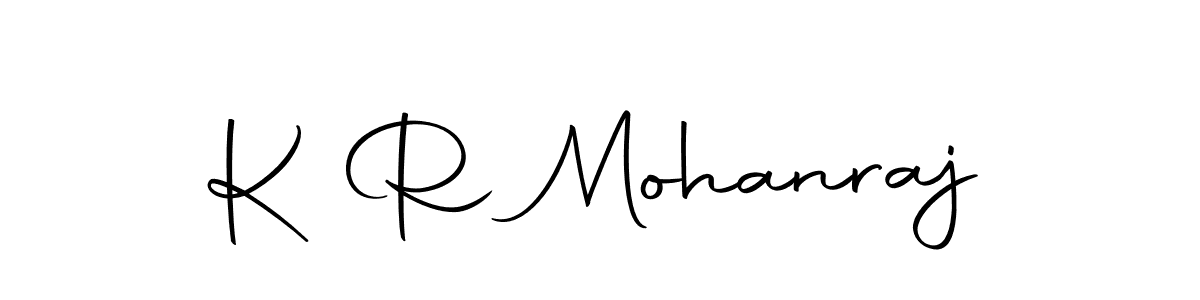 if you are searching for the best signature style for your name K R Mohanraj. so please give up your signature search. here we have designed multiple signature styles  using Autography-DOLnW. K R Mohanraj signature style 10 images and pictures png