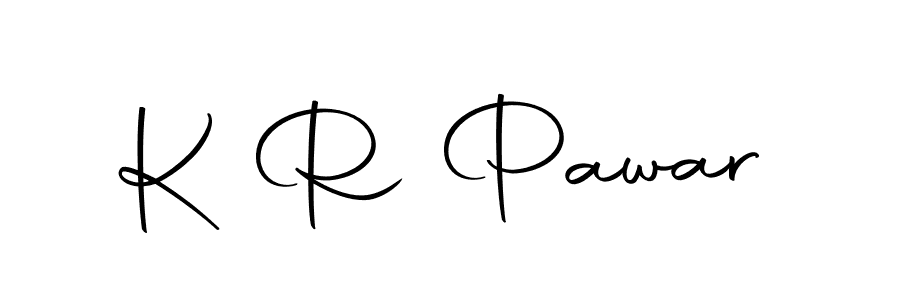 You should practise on your own different ways (Autography-DOLnW) to write your name (K R Pawar) in signature. don't let someone else do it for you. K R Pawar signature style 10 images and pictures png