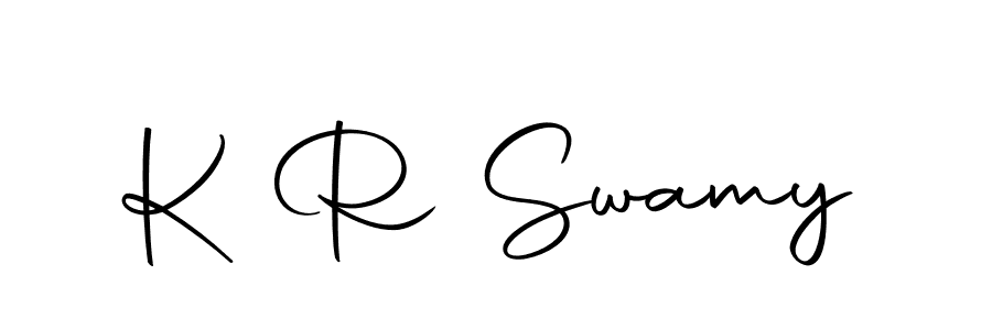 It looks lik you need a new signature style for name K R Swamy. Design unique handwritten (Autography-DOLnW) signature with our free signature maker in just a few clicks. K R Swamy signature style 10 images and pictures png