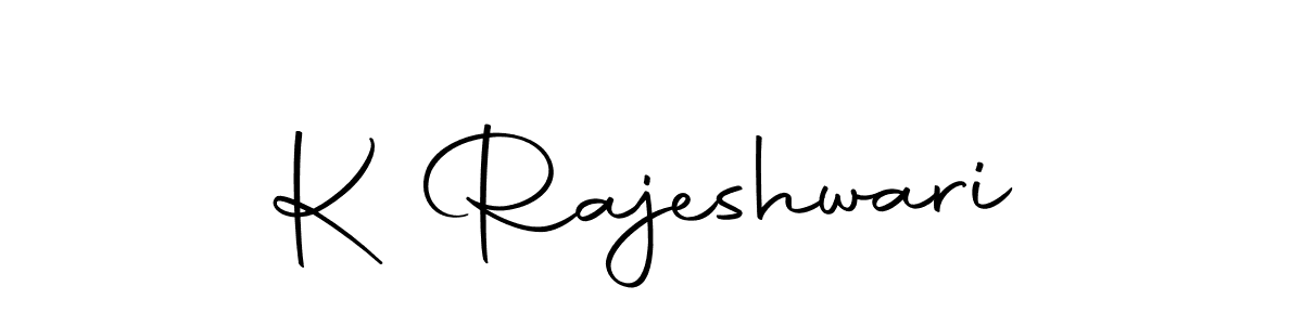 The best way (Autography-DOLnW) to make a short signature is to pick only two or three words in your name. The name K Rajeshwari include a total of six letters. For converting this name. K Rajeshwari signature style 10 images and pictures png