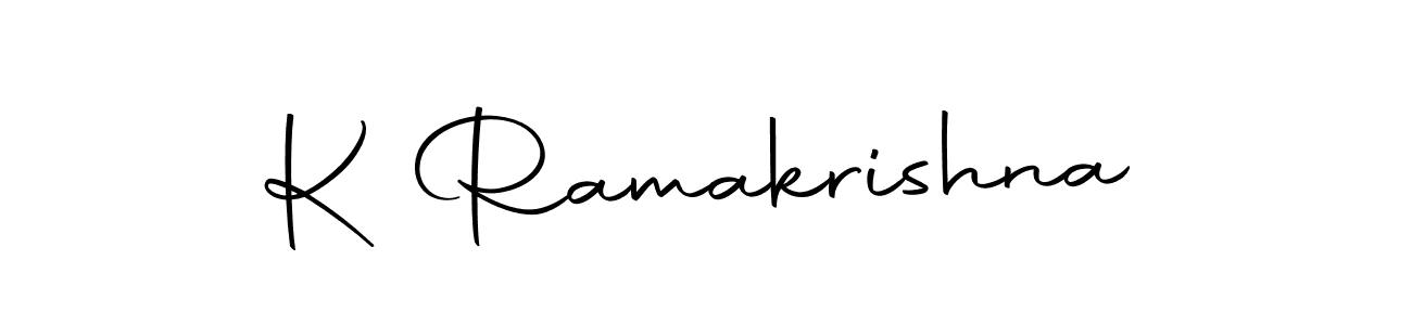 Make a beautiful signature design for name K Ramakrishna. With this signature (Autography-DOLnW) style, you can create a handwritten signature for free. K Ramakrishna signature style 10 images and pictures png