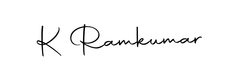 The best way (Autography-DOLnW) to make a short signature is to pick only two or three words in your name. The name K Ramkumar include a total of six letters. For converting this name. K Ramkumar signature style 10 images and pictures png