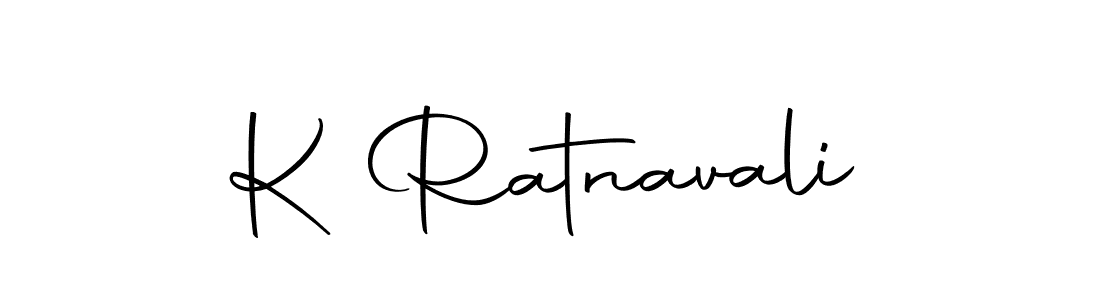 Create a beautiful signature design for name K Ratnavali. With this signature (Autography-DOLnW) fonts, you can make a handwritten signature for free. K Ratnavali signature style 10 images and pictures png