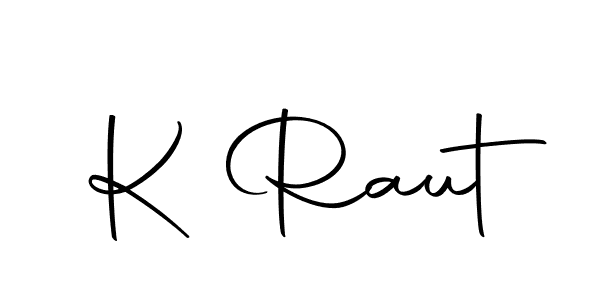 Autography-DOLnW is a professional signature style that is perfect for those who want to add a touch of class to their signature. It is also a great choice for those who want to make their signature more unique. Get K Raut name to fancy signature for free. K Raut signature style 10 images and pictures png