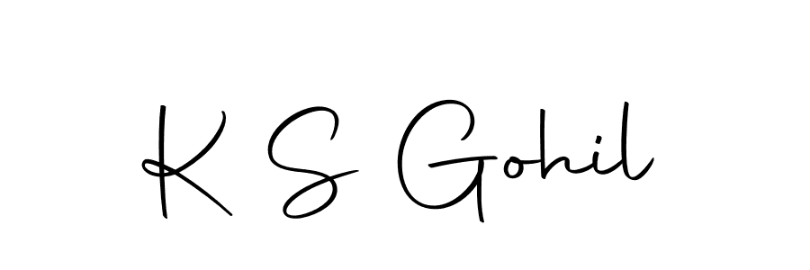 It looks lik you need a new signature style for name K S Gohil. Design unique handwritten (Autography-DOLnW) signature with our free signature maker in just a few clicks. K S Gohil signature style 10 images and pictures png