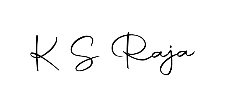 Make a beautiful signature design for name K S Raja. With this signature (Autography-DOLnW) style, you can create a handwritten signature for free. K S Raja signature style 10 images and pictures png