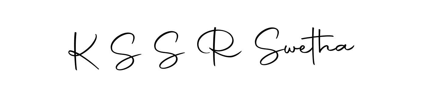 Make a beautiful signature design for name K S S R Swetha. With this signature (Autography-DOLnW) style, you can create a handwritten signature for free. K S S R Swetha signature style 10 images and pictures png