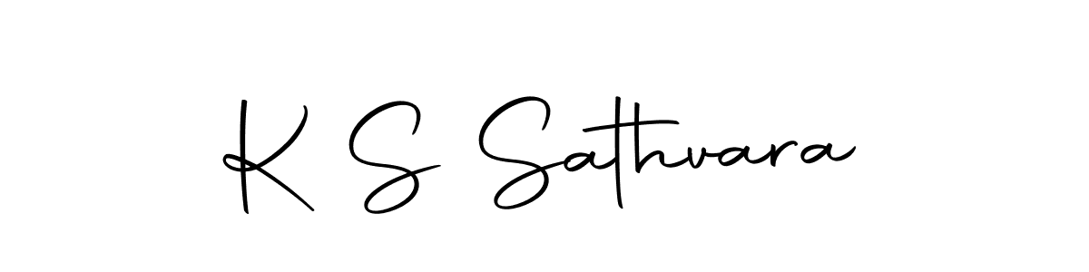 if you are searching for the best signature style for your name K S Sathvara. so please give up your signature search. here we have designed multiple signature styles  using Autography-DOLnW. K S Sathvara signature style 10 images and pictures png