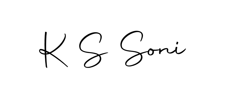 Autography-DOLnW is a professional signature style that is perfect for those who want to add a touch of class to their signature. It is also a great choice for those who want to make their signature more unique. Get K S Soni name to fancy signature for free. K S Soni signature style 10 images and pictures png