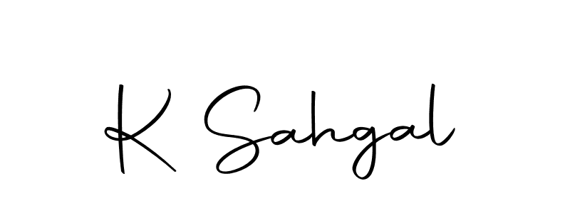 Autography-DOLnW is a professional signature style that is perfect for those who want to add a touch of class to their signature. It is also a great choice for those who want to make their signature more unique. Get K Sahgal name to fancy signature for free. K Sahgal signature style 10 images and pictures png