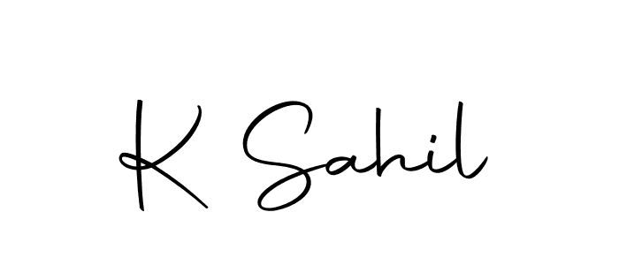 How to Draw K Sahil signature style? Autography-DOLnW is a latest design signature styles for name K Sahil. K Sahil signature style 10 images and pictures png