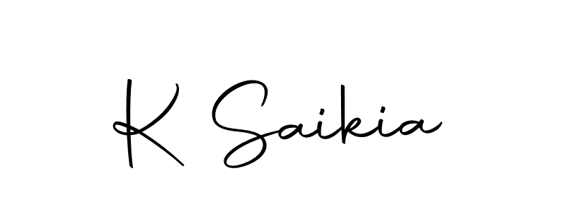 It looks lik you need a new signature style for name K Saikia. Design unique handwritten (Autography-DOLnW) signature with our free signature maker in just a few clicks. K Saikia signature style 10 images and pictures png