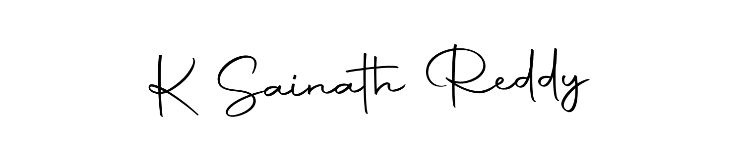 Make a beautiful signature design for name K Sainath Reddy. Use this online signature maker to create a handwritten signature for free. K Sainath Reddy signature style 10 images and pictures png