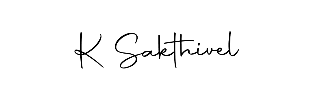 You can use this online signature creator to create a handwritten signature for the name K Sakthivel. This is the best online autograph maker. K Sakthivel signature style 10 images and pictures png