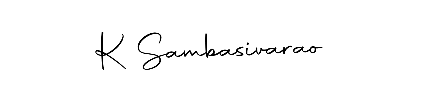 You should practise on your own different ways (Autography-DOLnW) to write your name (K Sambasivarao) in signature. don't let someone else do it for you. K Sambasivarao signature style 10 images and pictures png