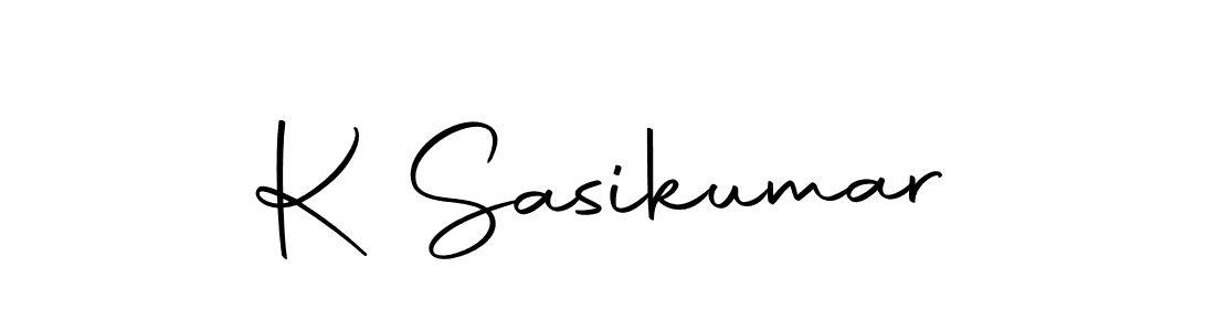 How to make K Sasikumar signature? Autography-DOLnW is a professional autograph style. Create handwritten signature for K Sasikumar name. K Sasikumar signature style 10 images and pictures png