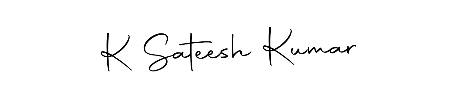 Similarly Autography-DOLnW is the best handwritten signature design. Signature creator online .You can use it as an online autograph creator for name K Sateesh Kumar. K Sateesh Kumar signature style 10 images and pictures png