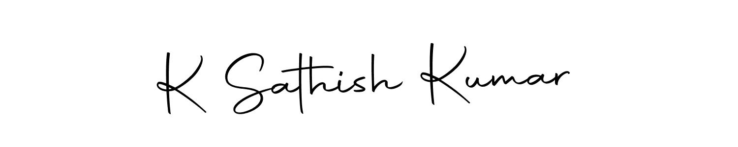 Here are the top 10 professional signature styles for the name K Sathish Kumar. These are the best autograph styles you can use for your name. K Sathish Kumar signature style 10 images and pictures png