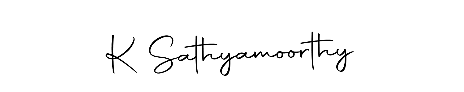 Make a beautiful signature design for name K Sathyamoorthy. With this signature (Autography-DOLnW) style, you can create a handwritten signature for free. K Sathyamoorthy signature style 10 images and pictures png