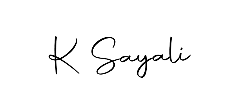 Also You can easily find your signature by using the search form. We will create K Sayali name handwritten signature images for you free of cost using Autography-DOLnW sign style. K Sayali signature style 10 images and pictures png