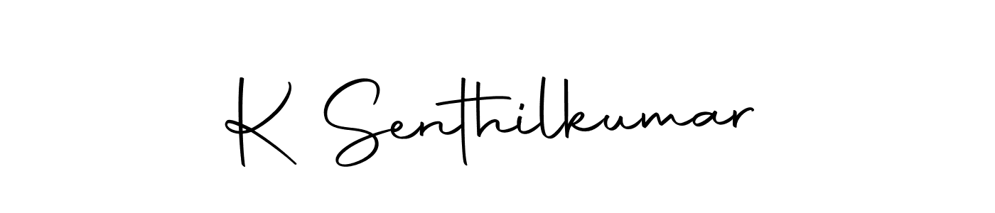 Make a short K Senthilkumar signature style. Manage your documents anywhere anytime using Autography-DOLnW. Create and add eSignatures, submit forms, share and send files easily. K Senthilkumar signature style 10 images and pictures png